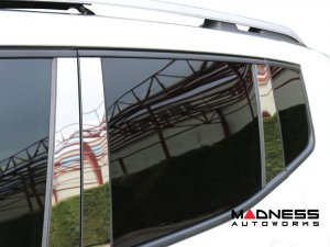 Jeep Renegade Pillar Trim Set - Chrome 2015-2024 Jeep Renegade Pillar Trim Set - Chrome 2015-2024